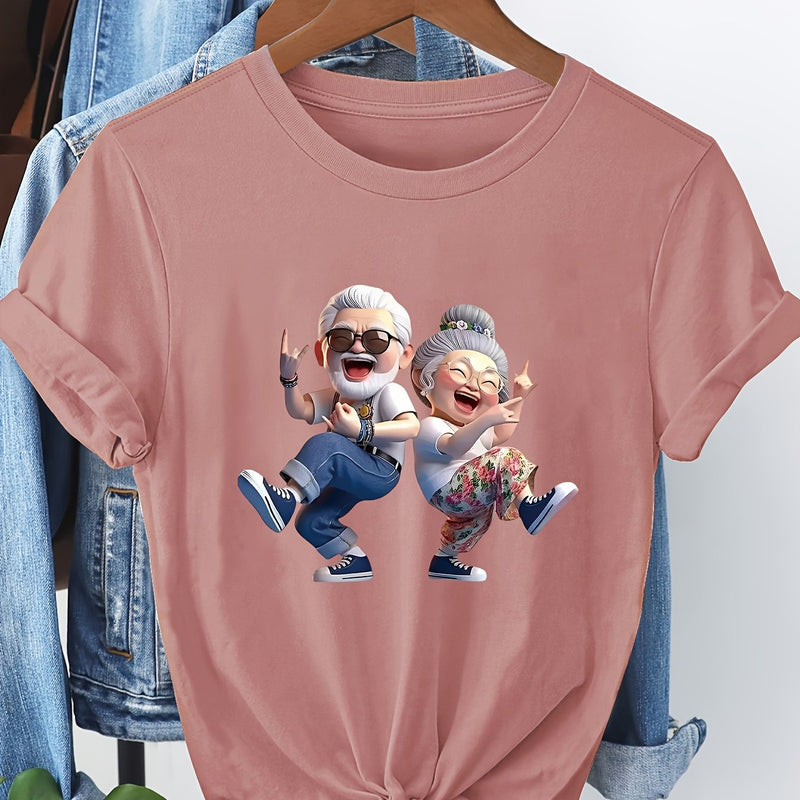 Women's Pure Comfortable T-shirt.