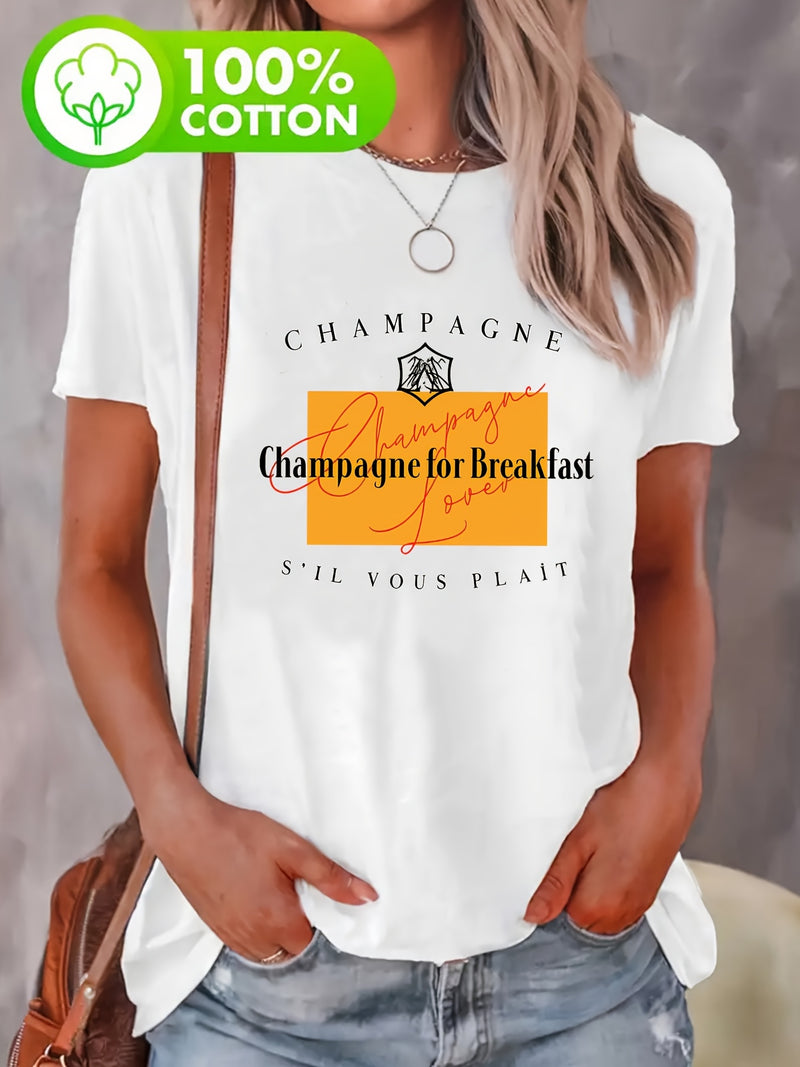 Women's Pure Short Sleeve T-Shirt.