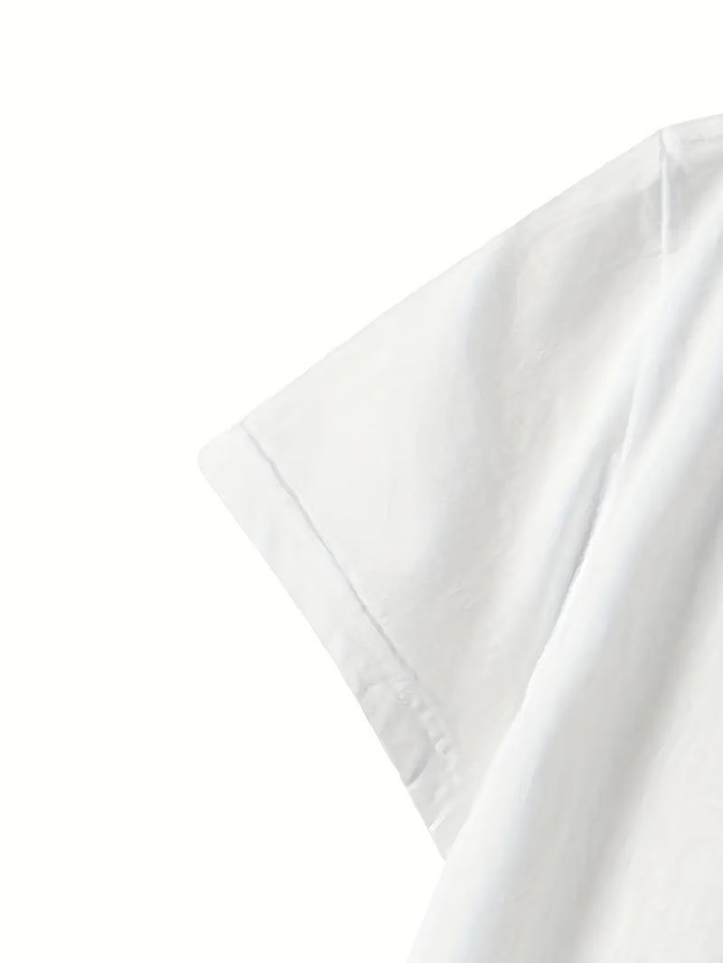 Women's "Leopard-print Heart" Graphic Print T-Shirt.