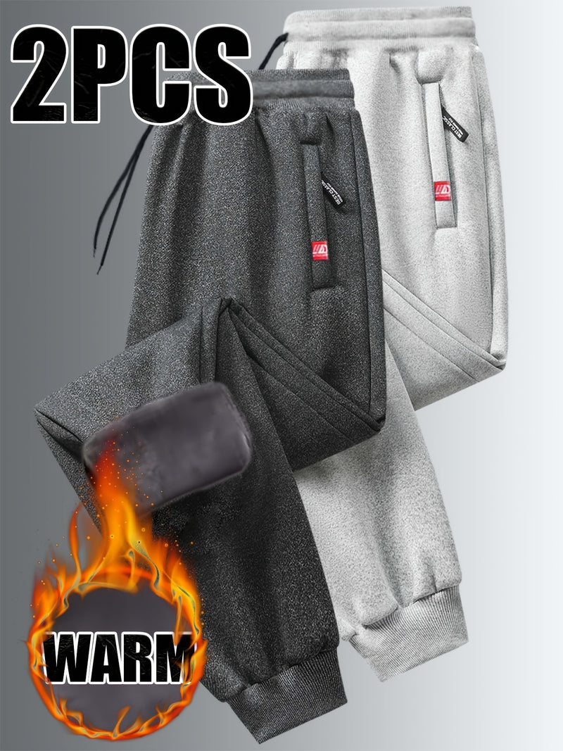 This Two-Piece Fleece Jogger Set Is Perfect for Both Men And Women.