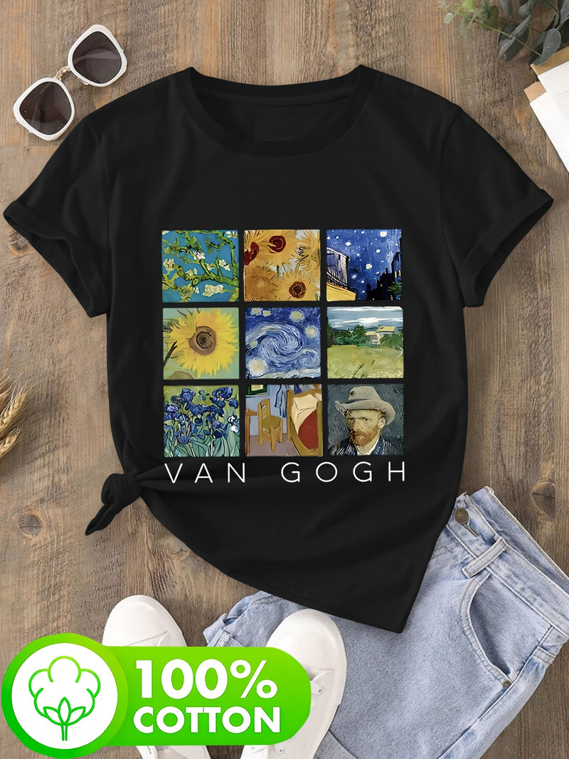 Women’s Short-Sleeve Round Neck T-Shirt.