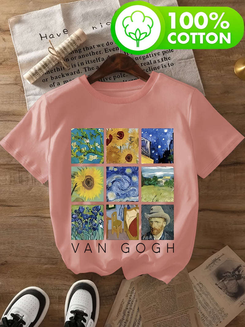 Women’s Short-Sleeve Round Neck T-Shirt.