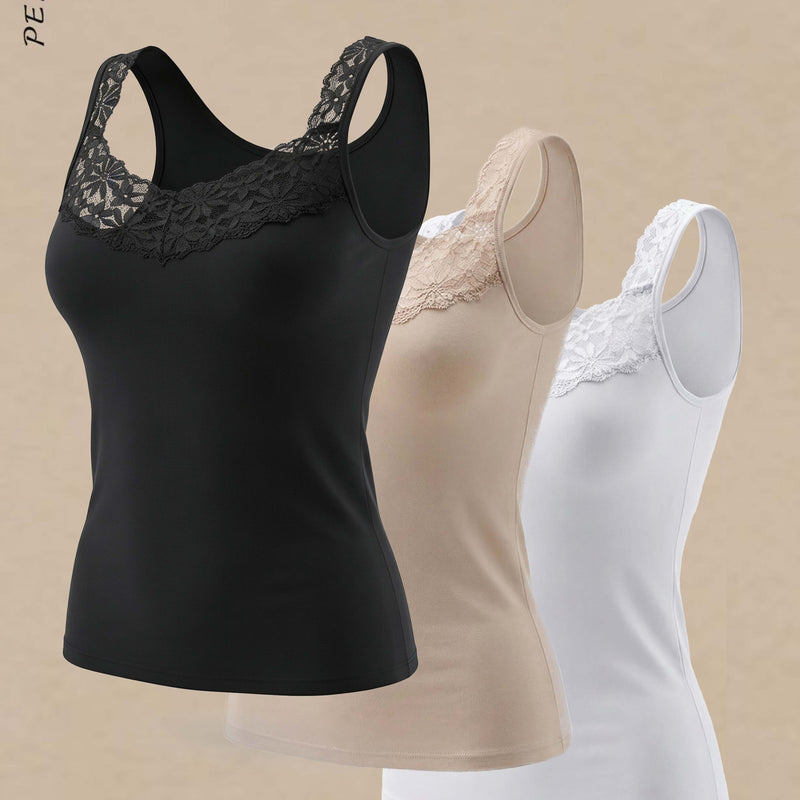 3-Pack Knight Times Women's Wide-Strap Tank Top.