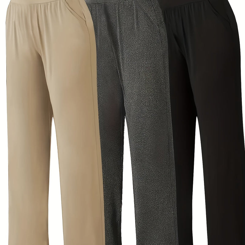 Three Pieces of Women's Fashion Pants.