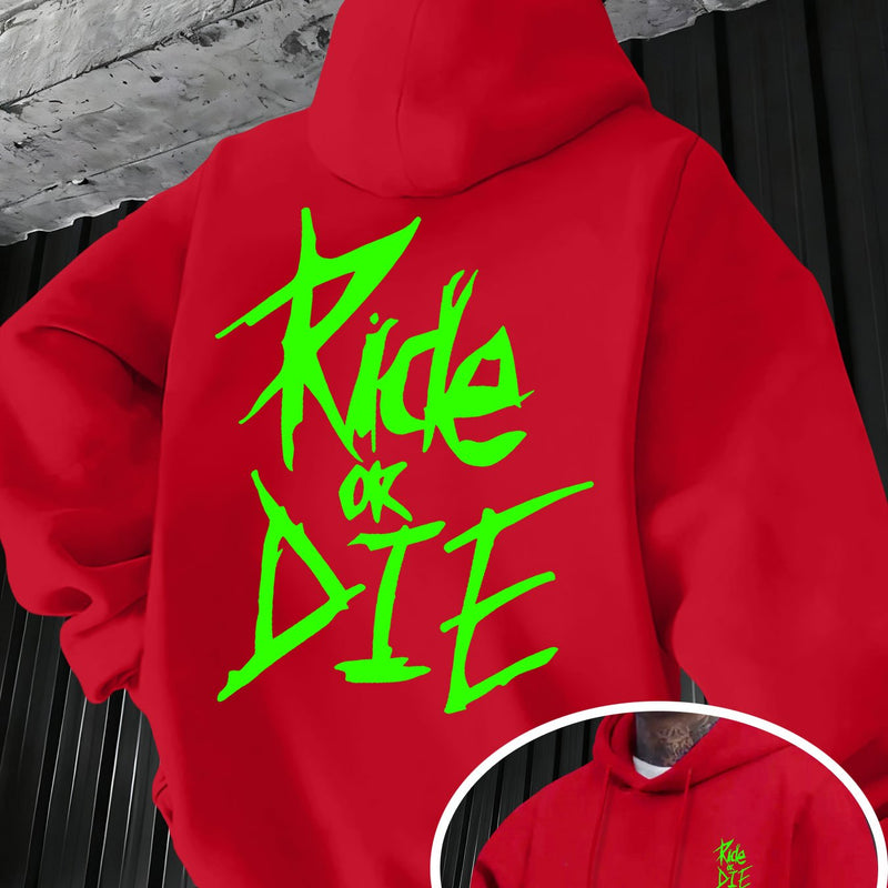 Men's Hooded Sweatshirt.