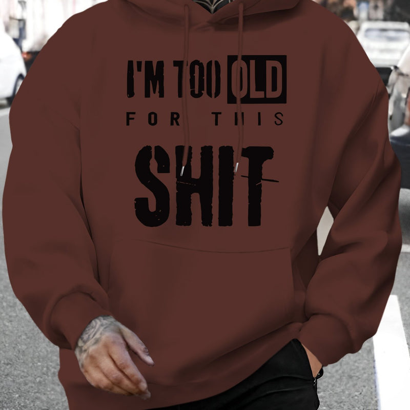 Men's Hooded Sweatshirt New Fashionable.