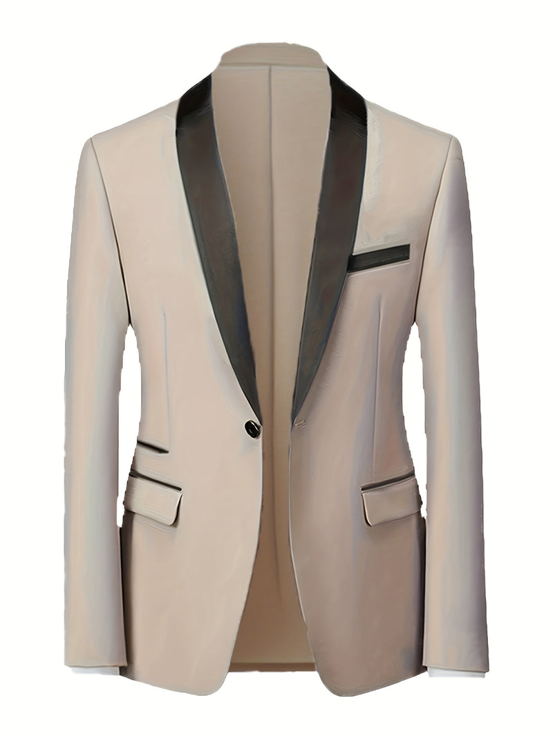 Men'S Premium Two-Piece Suit, Plus-Size Suit Set with Pants.