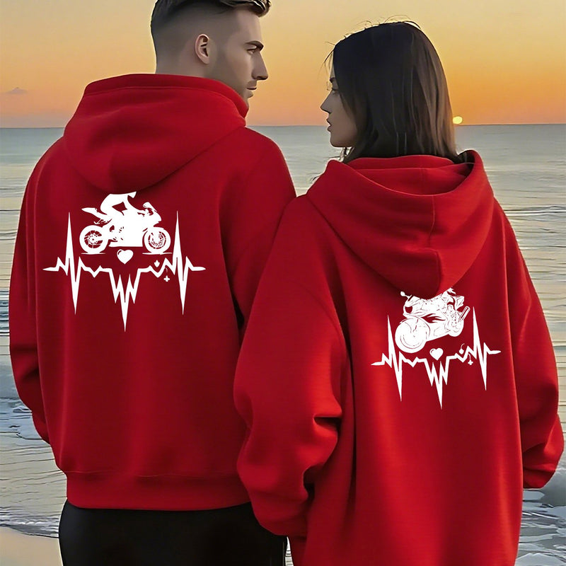 Couple Hoodies in a Casual Style.