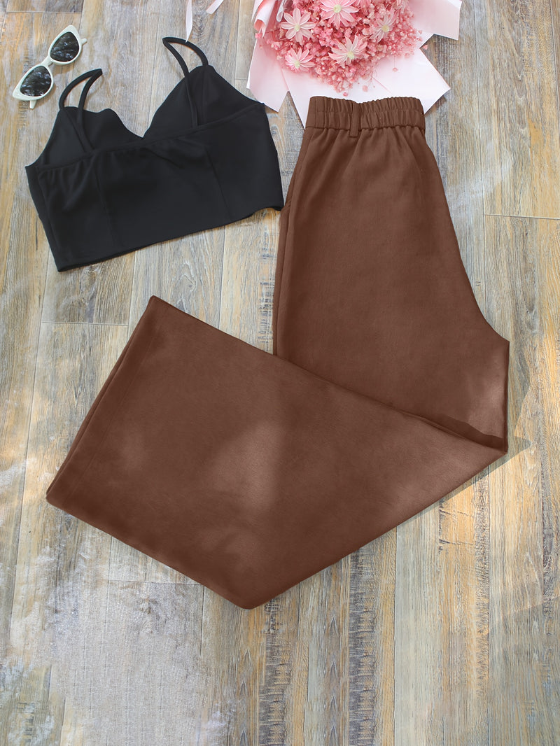 Women’s Two-Piece Set for Spring, Autumn, And Winter.