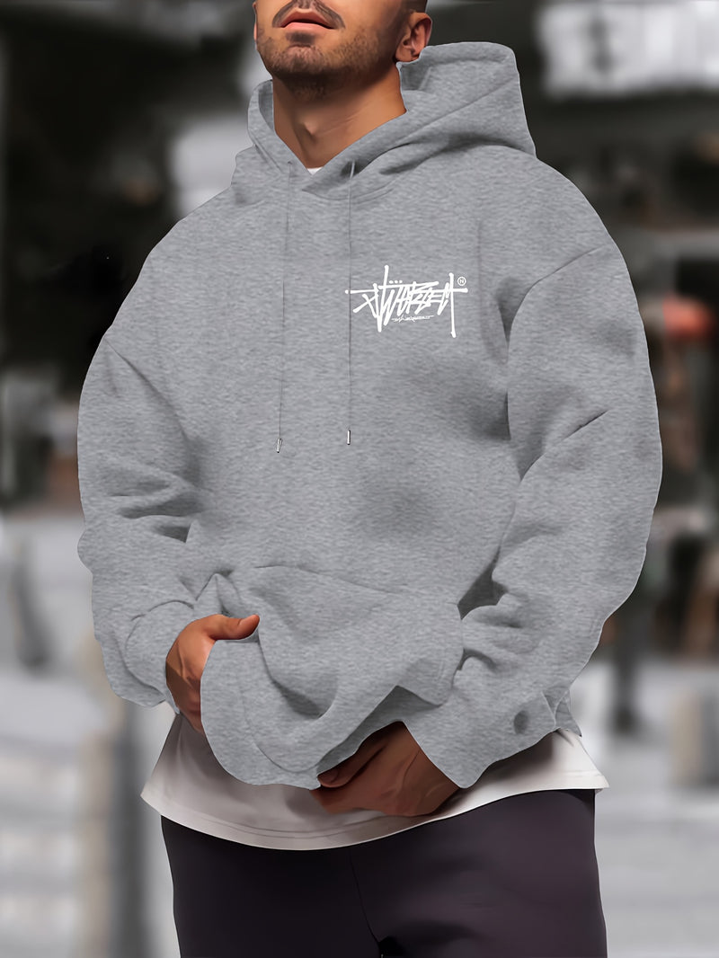 Men's Trendy Autumn-Winter Hooded Sweatshirt.