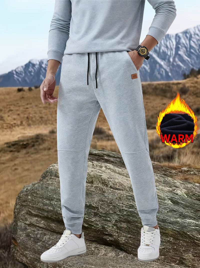 2pcs Men's Autumn Winter Casual Pants.