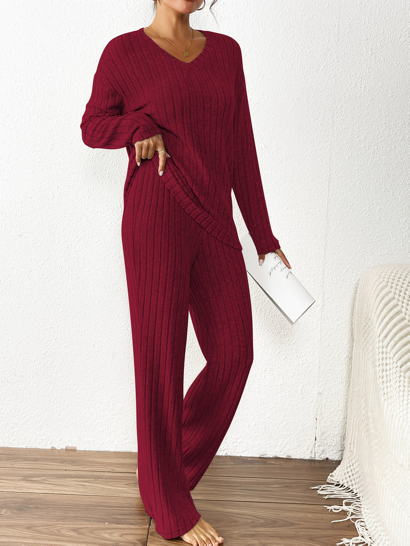 Women's Autumn And Winter Two-Piece Set.