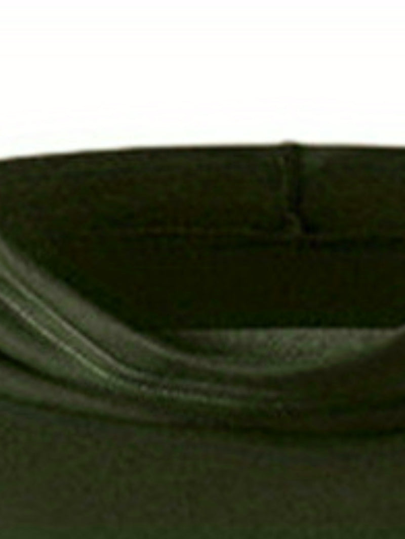 Women's Solid Color Tie-Up Asymmetrical Dress.