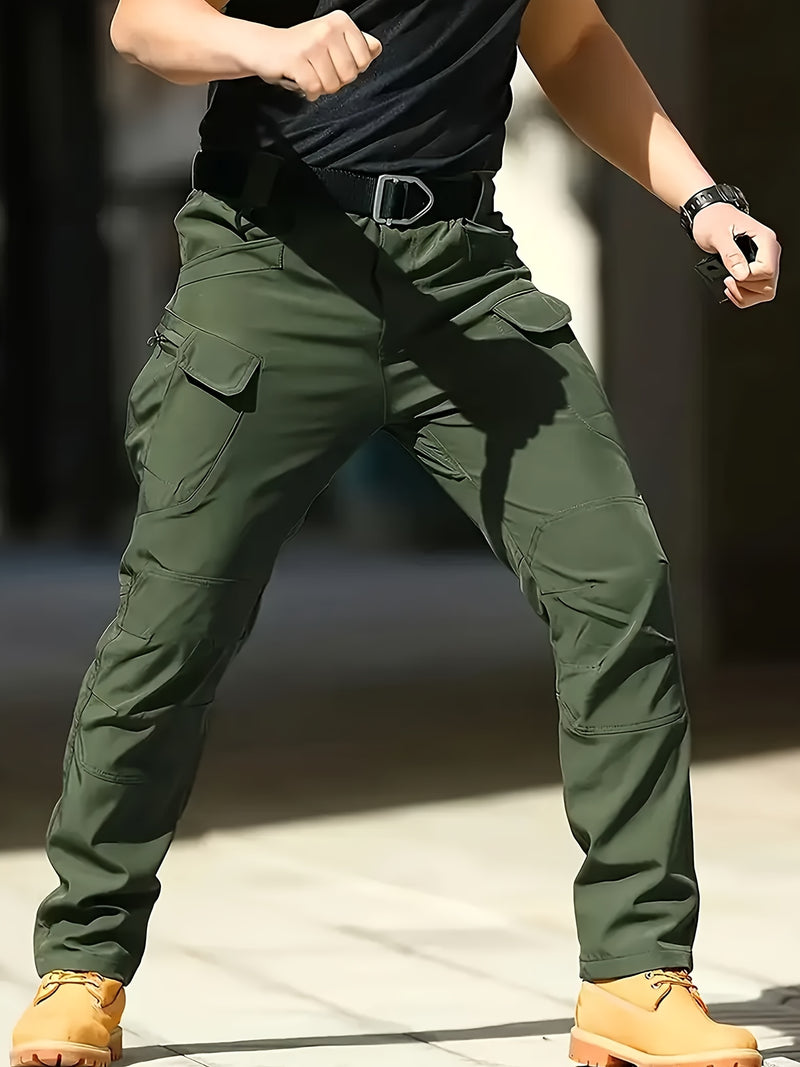 Men's Spring/Autumn Tactical Micro-Stretch Outdoor Sports.