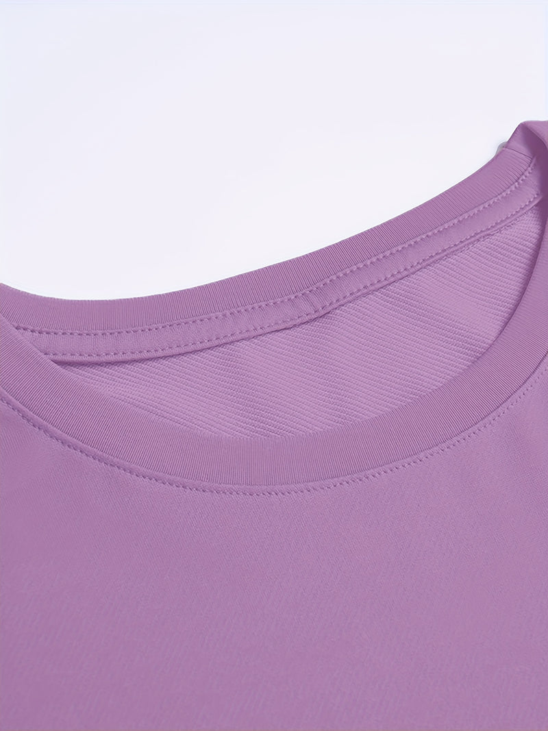 Crew Neck T-Shirt: If You Try to Scare Me, I'Ll Be Breast-Fed Scared!