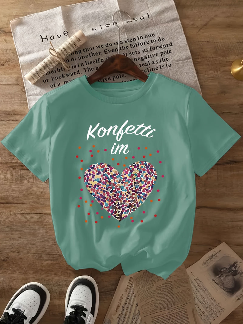 Women’s Casual Short Sleeve T-Shirt.