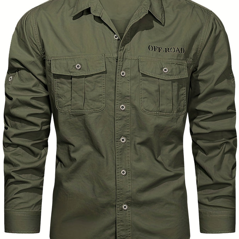 Men's Heavy-Duty Long Sleeve Shirt.