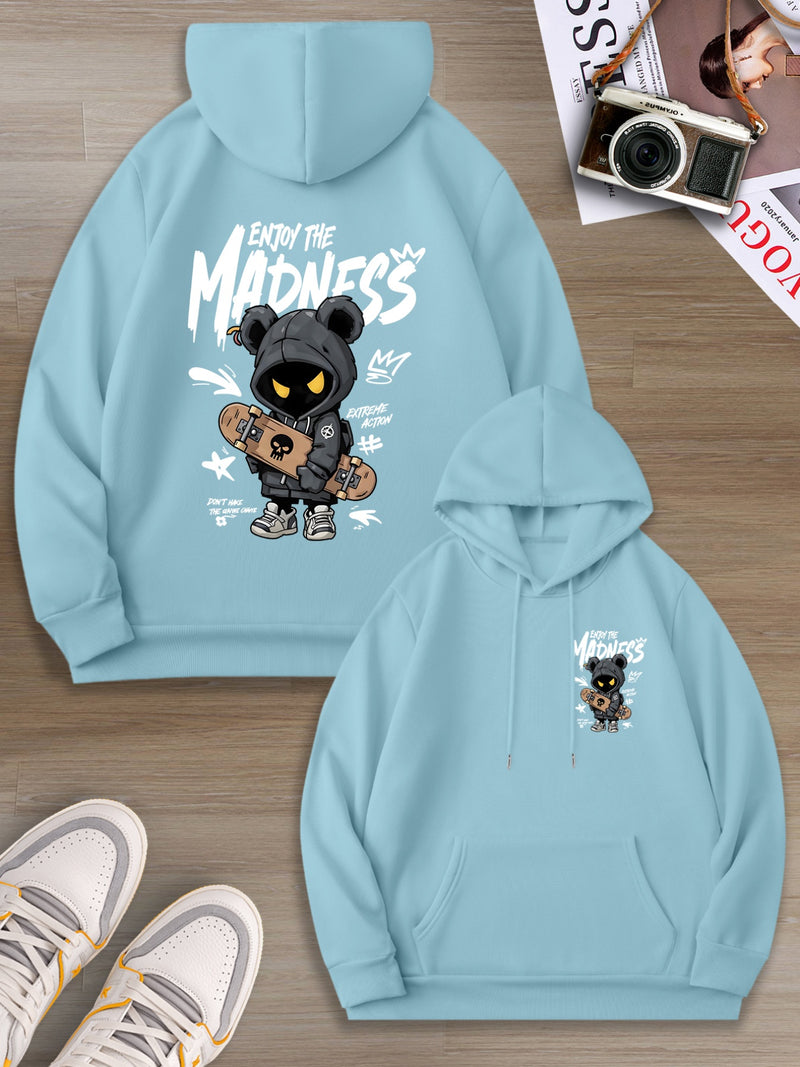 Men's Hooded Sweatshirt.