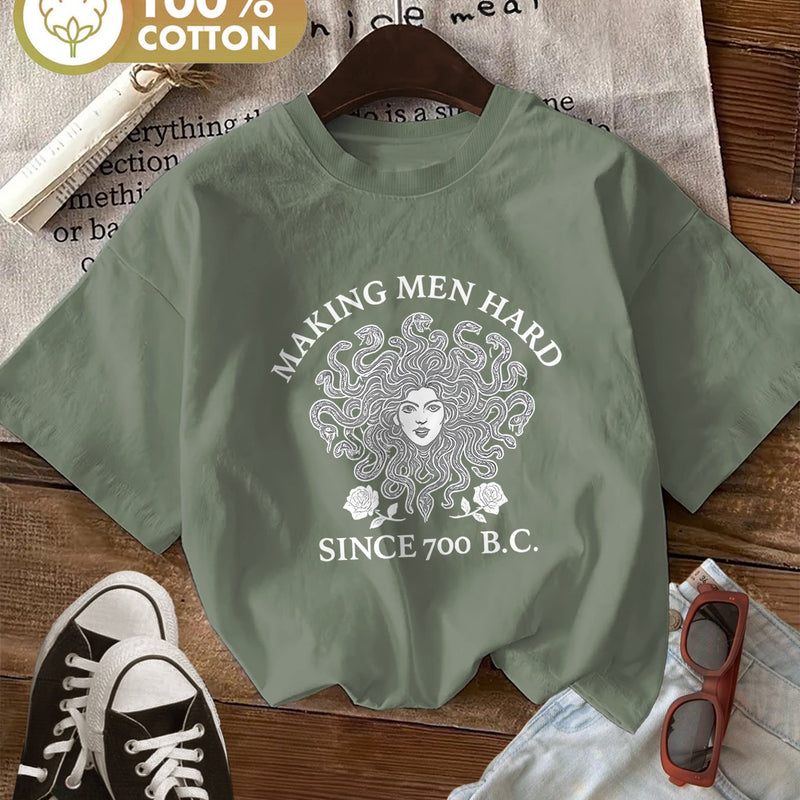 Women's Top for Spring And Summer, Short Sleeves.