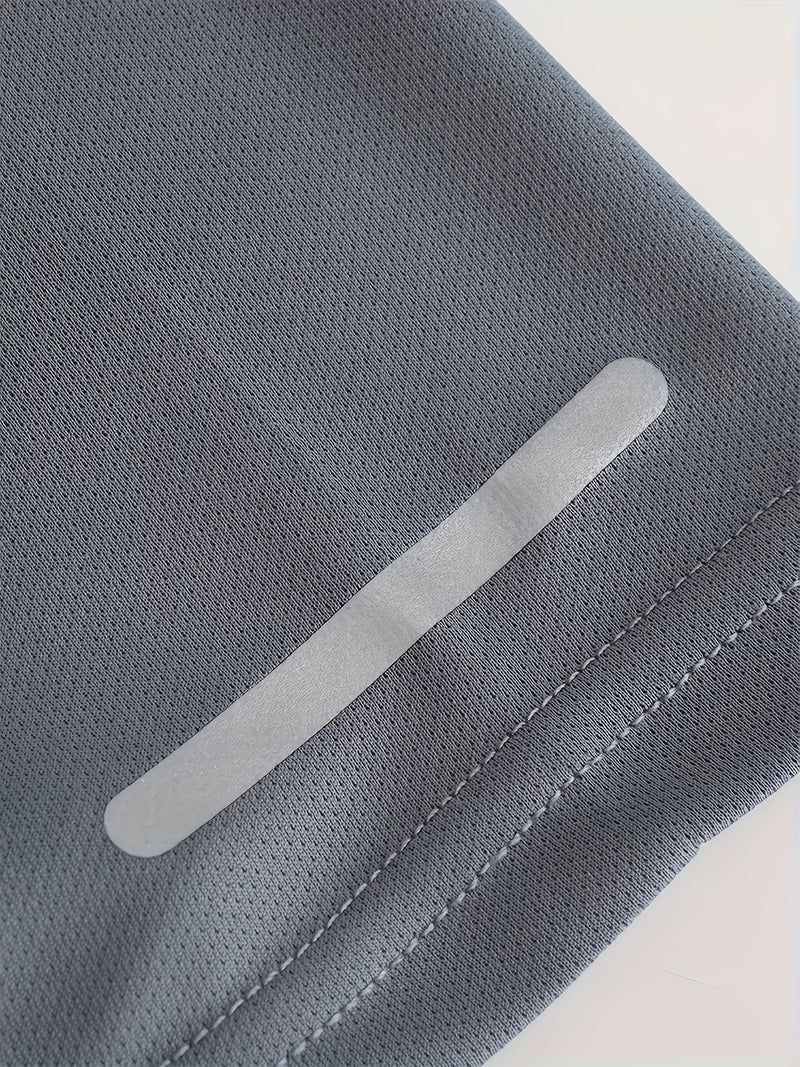 5pcs Men's Quick-Dry Sports T-Shirts.