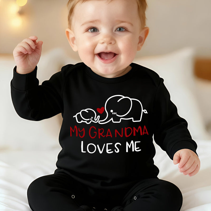 My Grandma Loves Me Valentine's Day Letter Print.