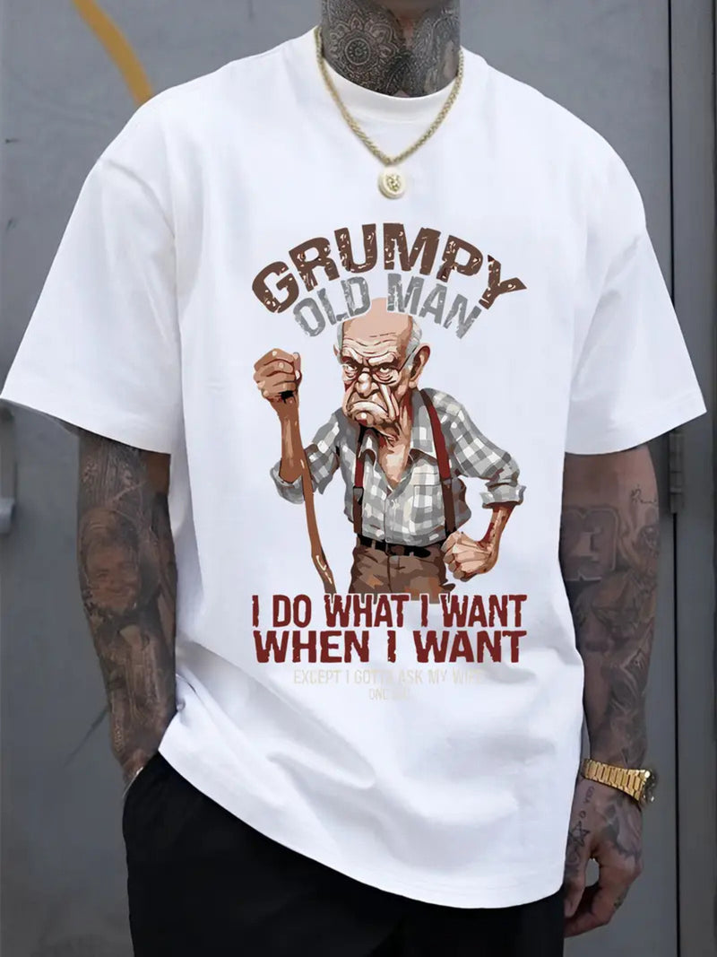 Men's T-Shirt Cotton.