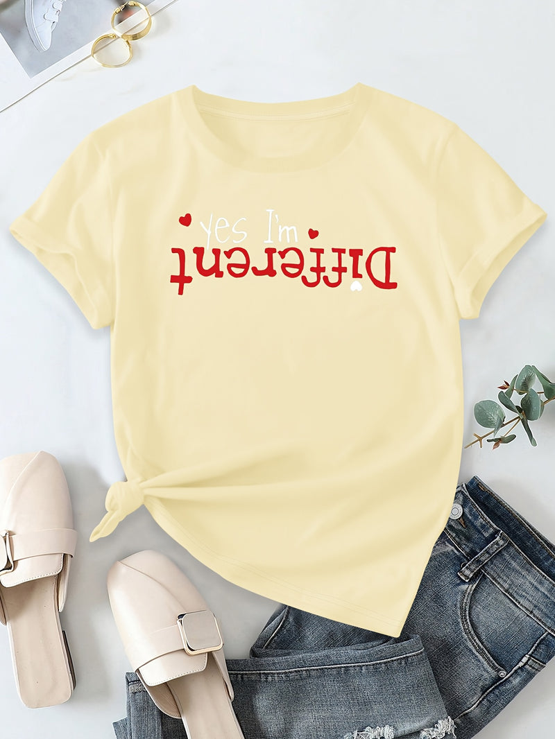 Women’s Casual Short Sleeve T-Shirt.