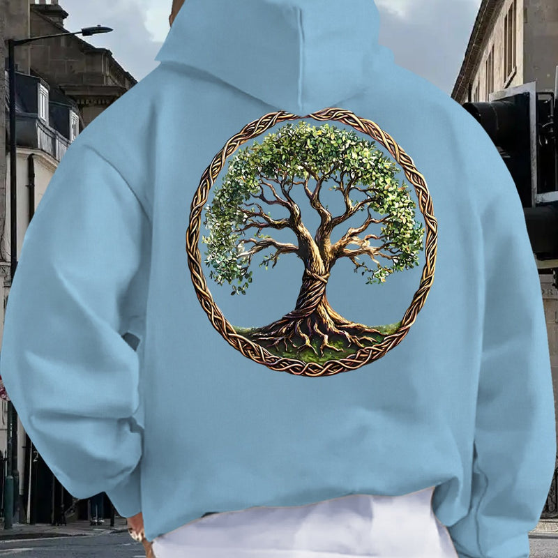 Men's Hooded Sweatshirt.