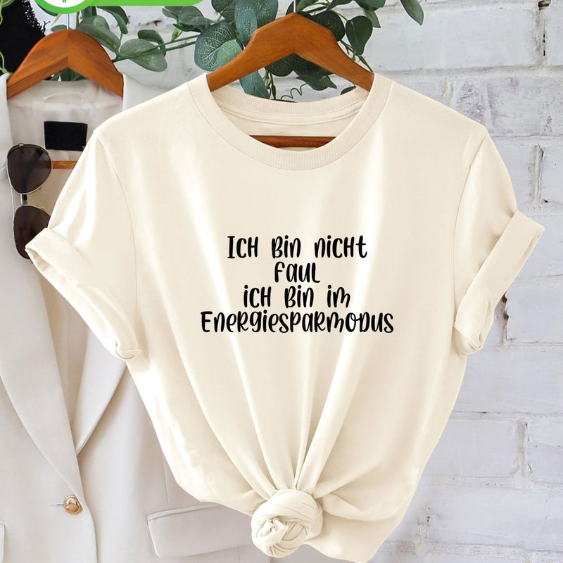 Women’s Short-Sleeve Round-Neck Pure T-Shirt.