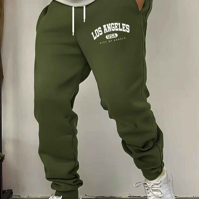 Men's Casual Home Pants, Printed California Style.