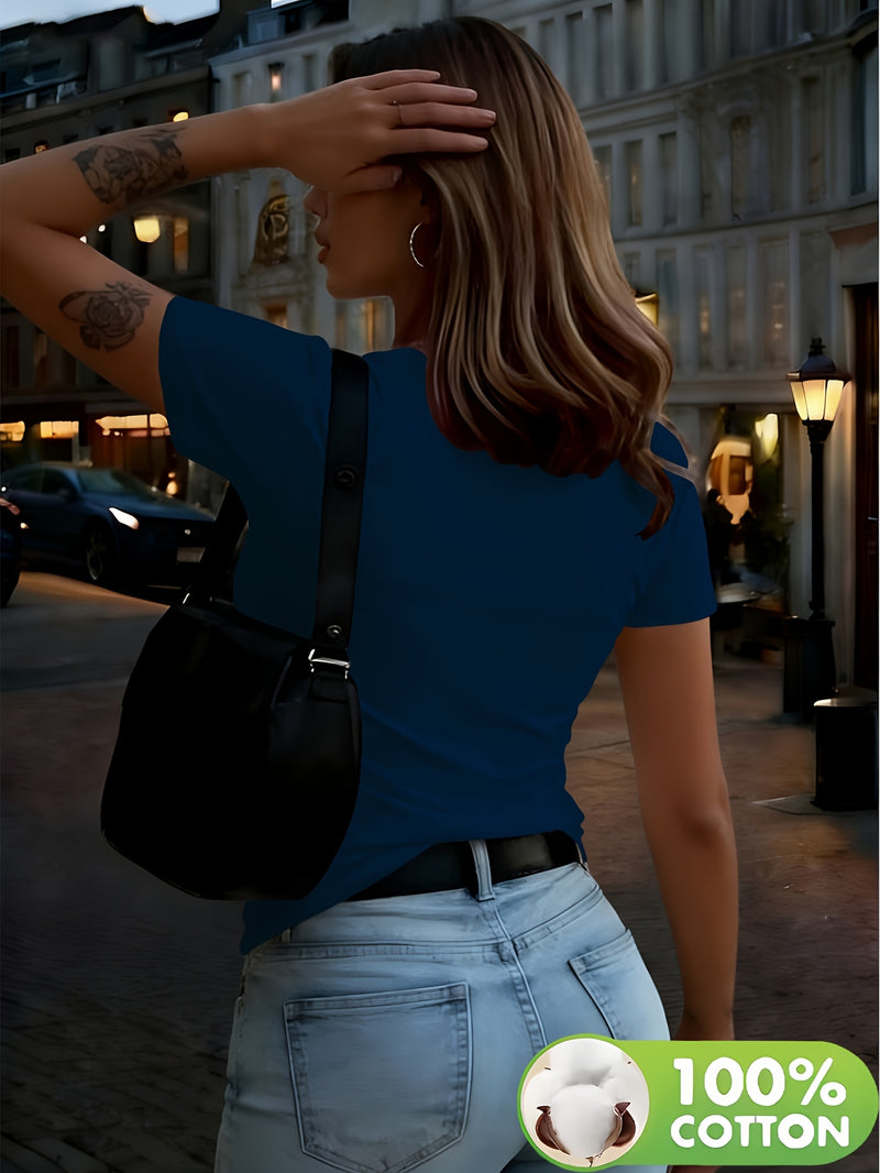 Women's Pure Comfortable T-shirt.