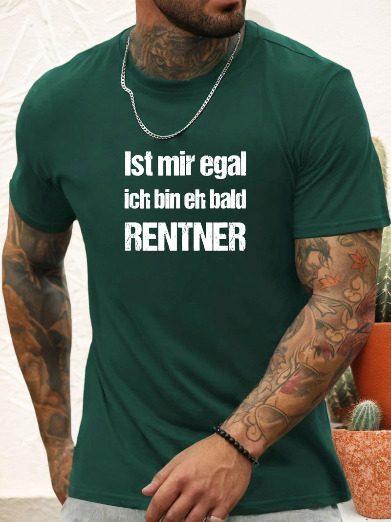 Men's German Slogan T-Shirt.