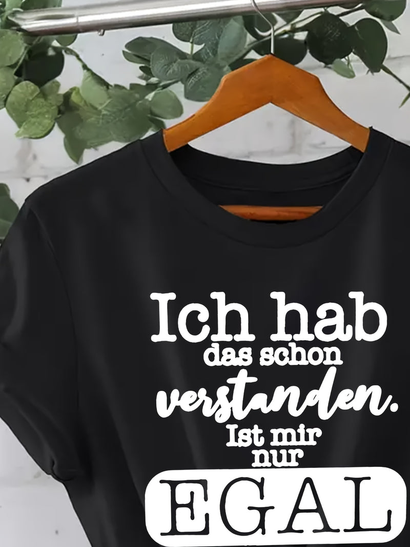 Women's Graphic Print T-Shirt.