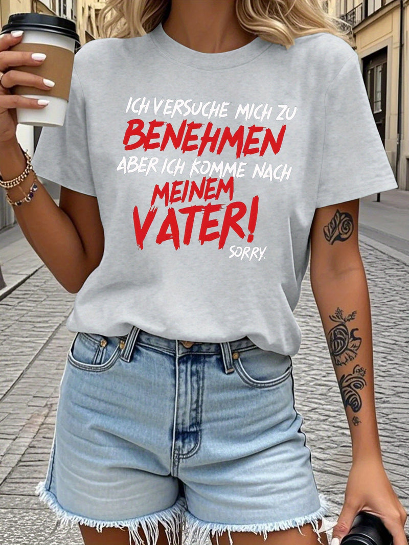Women's Pure Cotton T-Shirt.