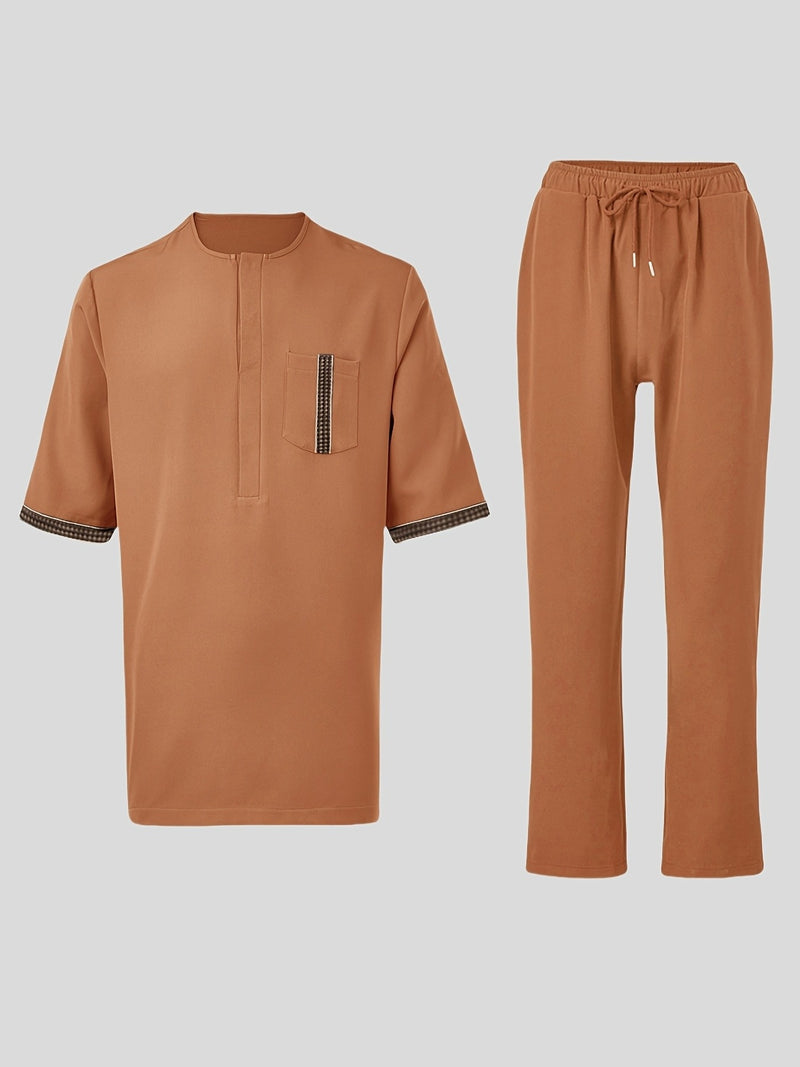 Men's Casual 2pcs Suit.