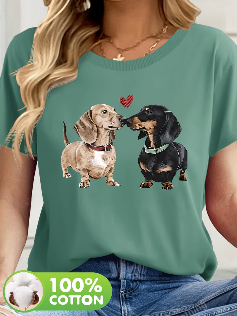 Women’s Casual Short Sleeve T-Shirt.