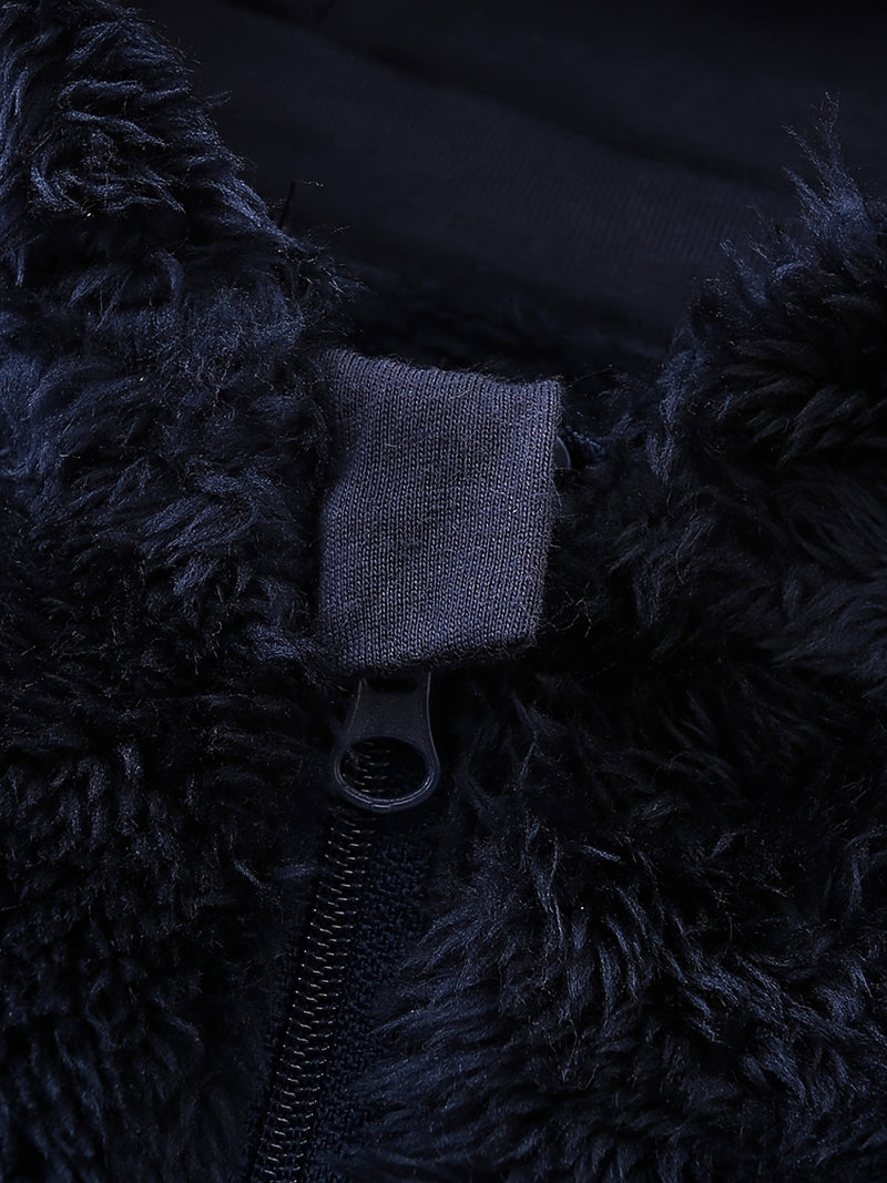 Children's Clothing Autumn Winter Baby Bodysuit Hooded Jacket.