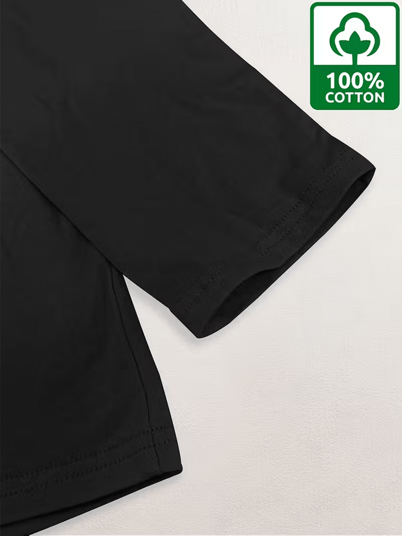 Women's  Long Sleeve Round Neck T-Shirt.