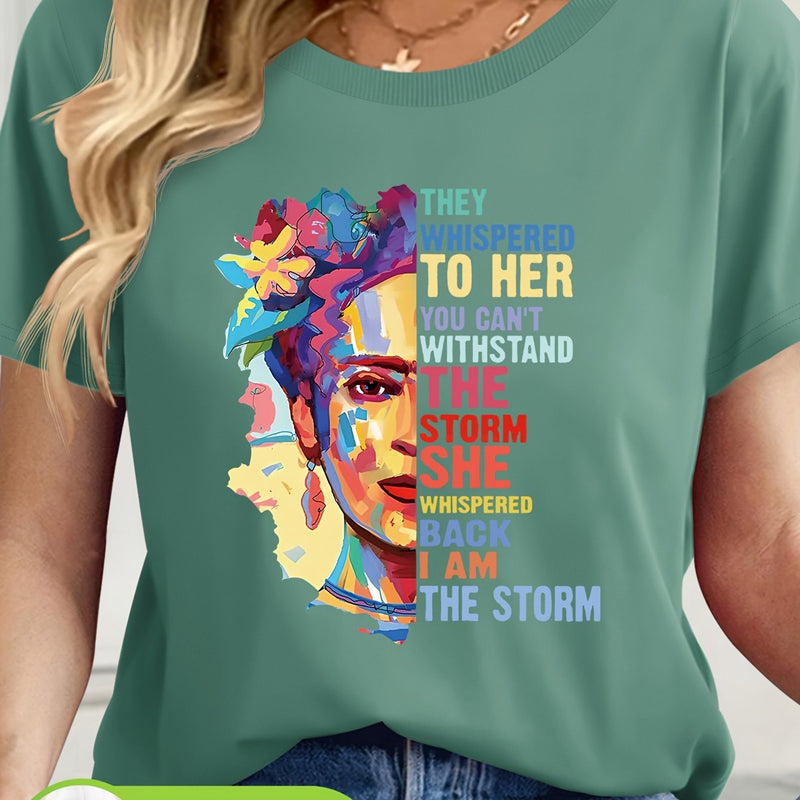 Women’s Casual Short Sleeve T-Shirt.