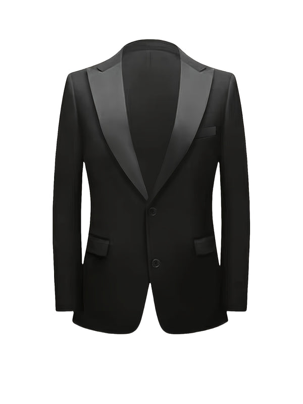 Men's Two-Piece Suit Set Featuring a Stylish.