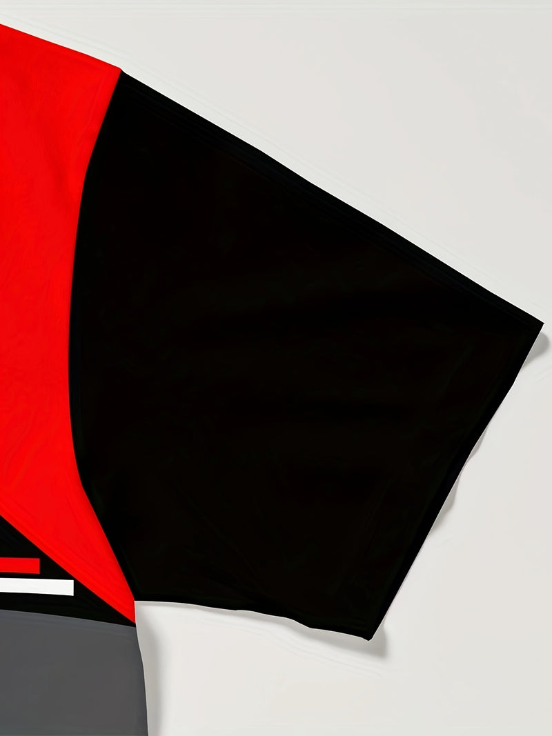 3pcs Men's Fashion Casual Crew Neck Short Sleeve T-Shirts.