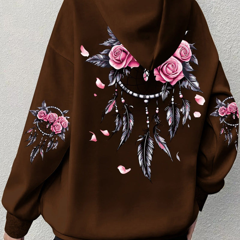 Women’s Comfortable Graphic Hoodie.