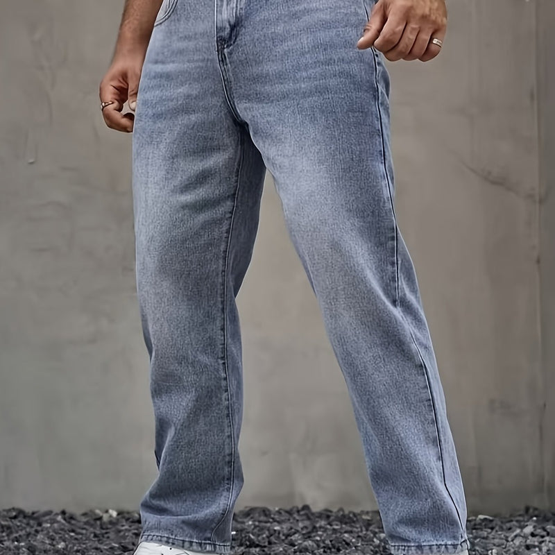 Men's Classic Stretchable Elastic Denim Jeans.