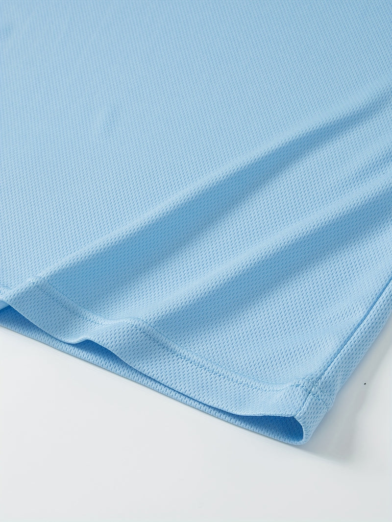 5pcs Solid Color Breathable Men's Sleeveless Hooded Tank Tops.