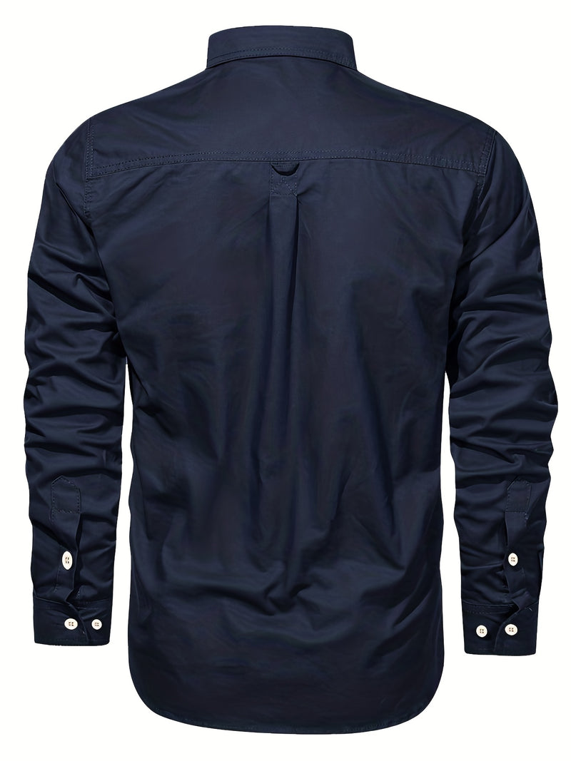 Men's Heavy-Duty Long Sleeve Shirt.