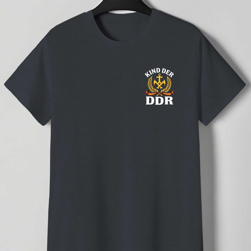 Men'S Casual Summer T-Shirt with Bold DDR