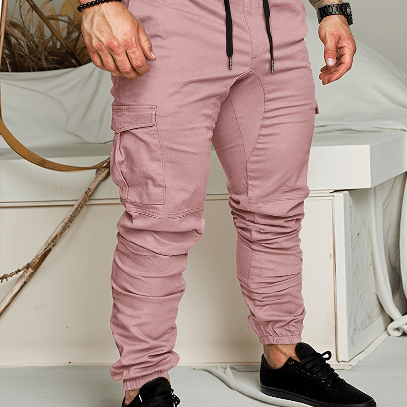 Men's Woven Wrinkle-Resistant Fabric/Casual Pants/Joggers.