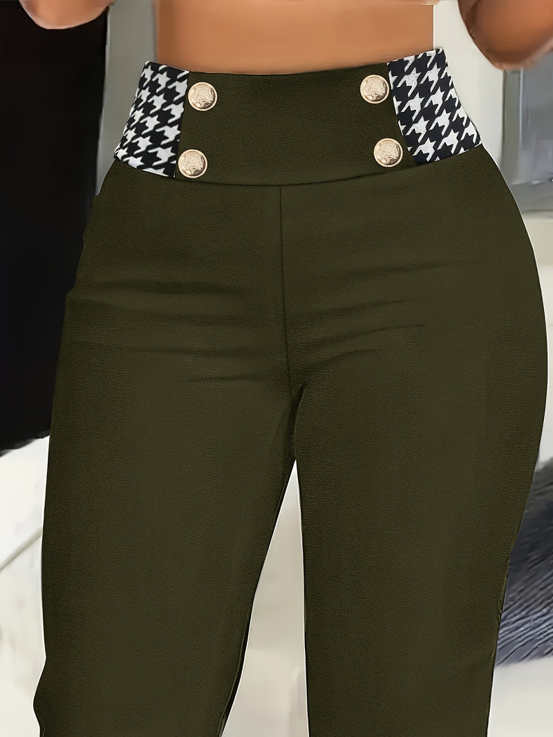 Women’s Casual Slim-Fit Pants Developed for a Specific Purpose.