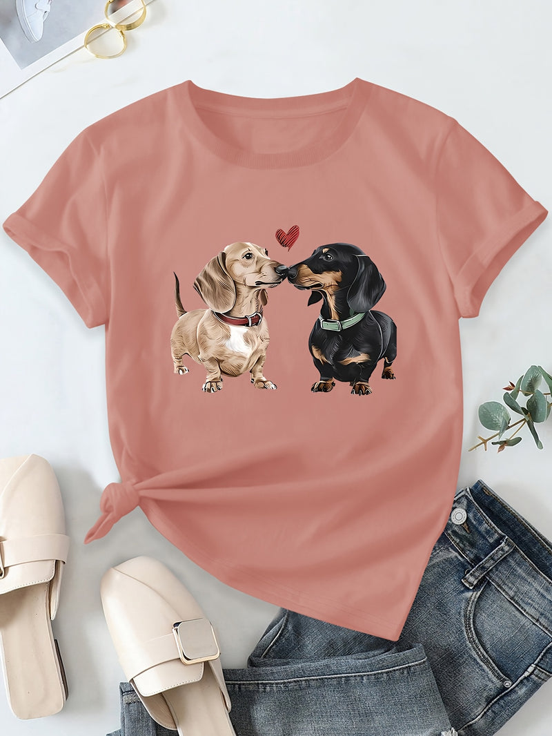 Women’s Casual Short Sleeve T-Shirt.