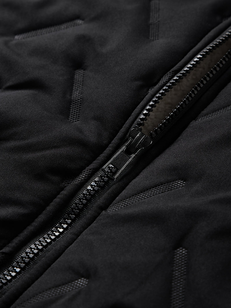 Men'S Winter Fashion Fleece Jacket with Zippered Pockets.
